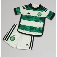 Fotballdrakt Barn Celtic Hjemmedraktsett 2023-24 Kortermet (+ Korte bukser)